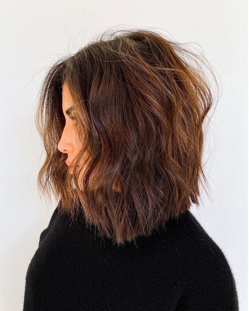 Textured Waves Bob