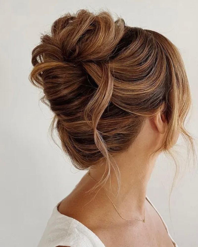 Messy French Twist