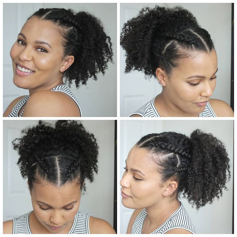 Cornrow Twist Out