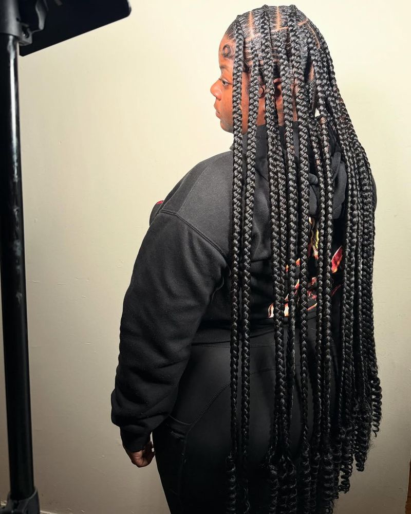 Layered Cornrows