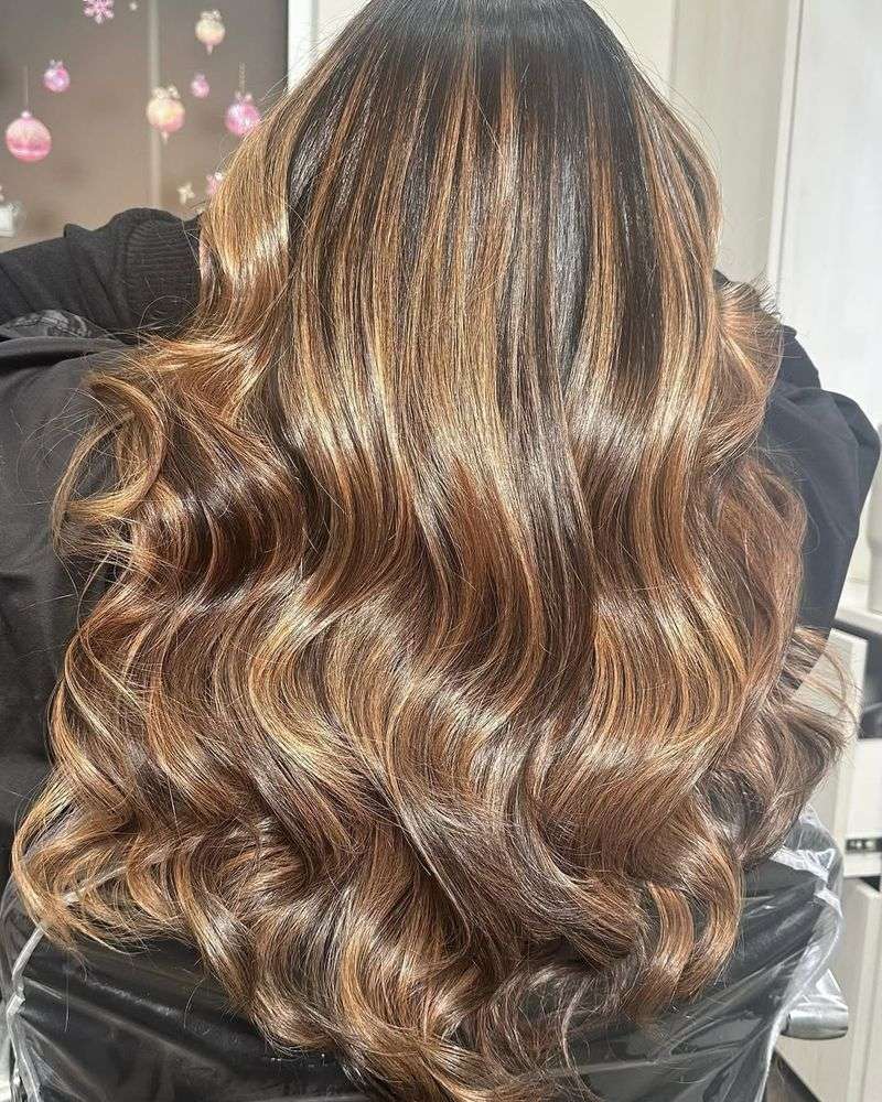 Golden Caramel Swirl