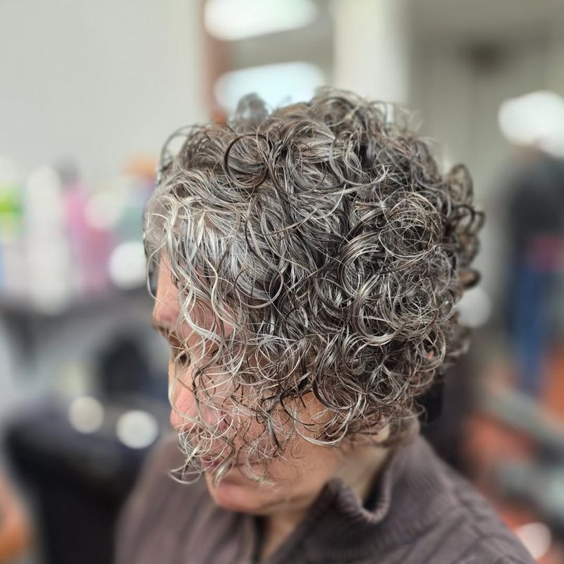 Curly Bob with Layers