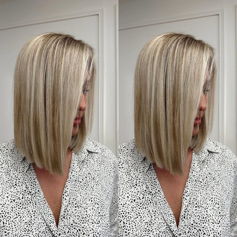 Angled Long Bob