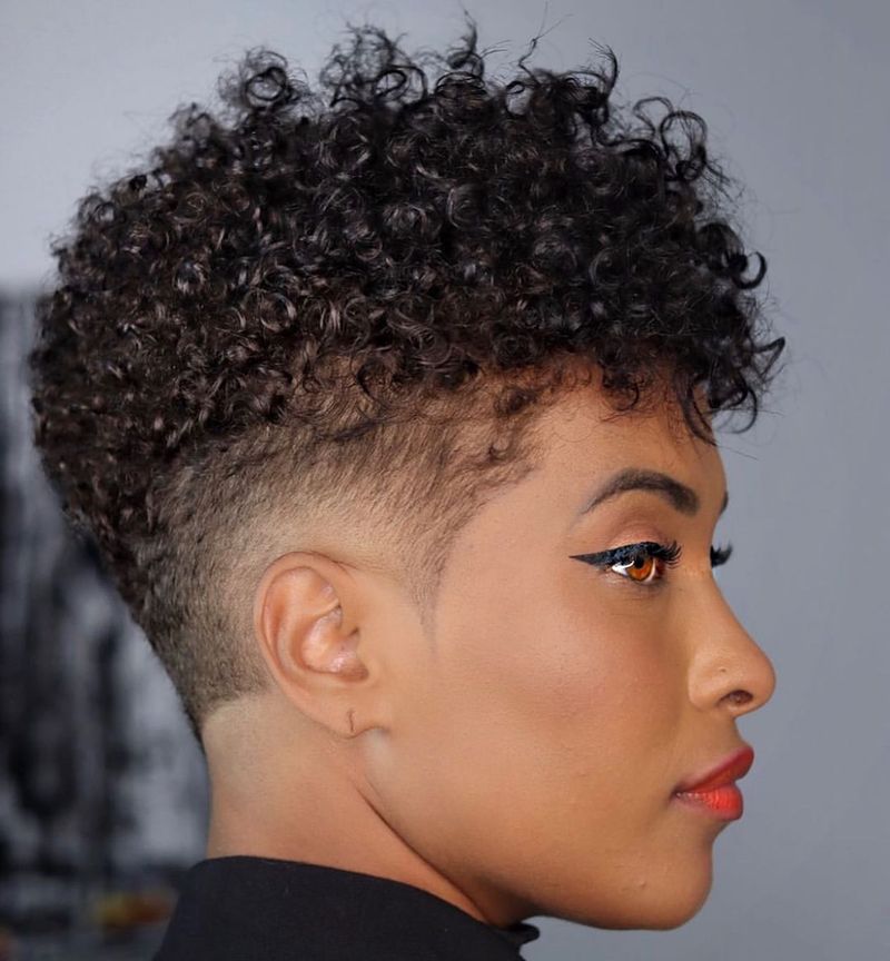 Curly Fade