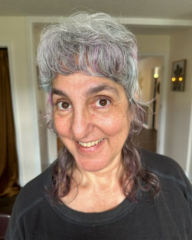Curly Mullet