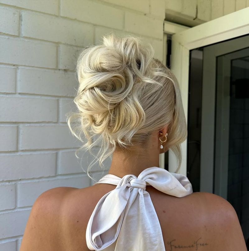 Chignon désordonné