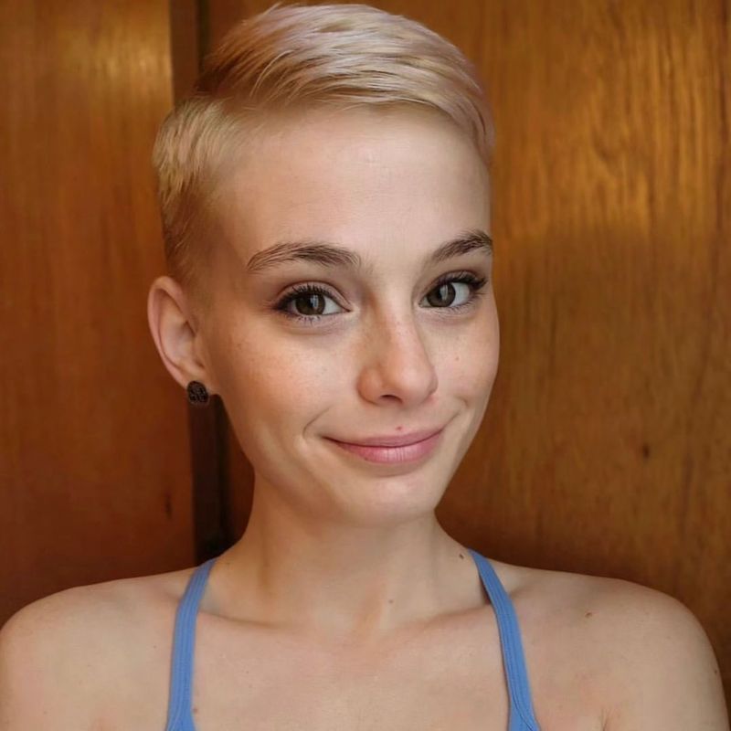 Pixie with Side Part