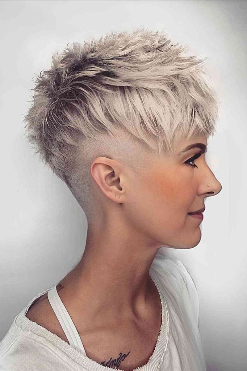 Feathered Pixie with Bold Undercut