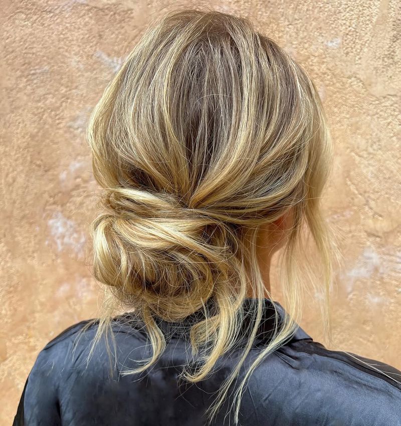 Chignon désordonné