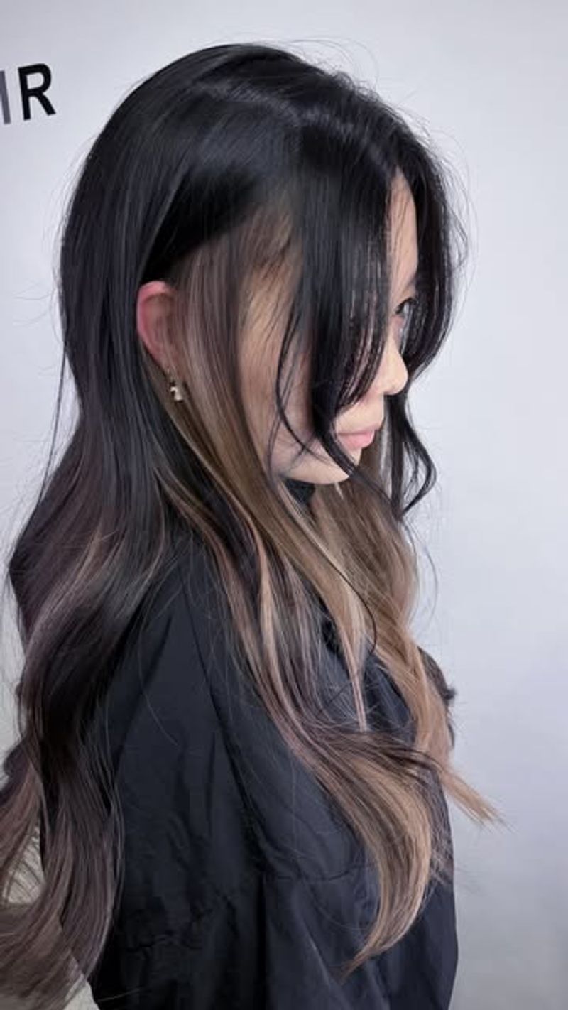 Feathered Layers with Peekaboo Highlights