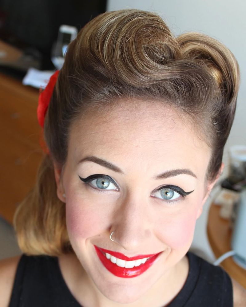 Vintage Victory Rolls