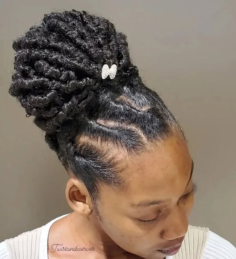 Elegant Chignon Twists