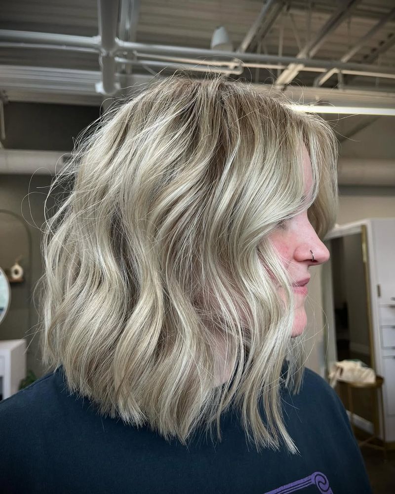 Ice Blonde Tips