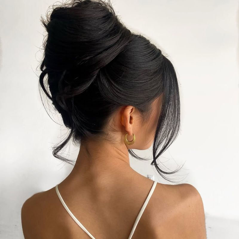 Twisted High Bun