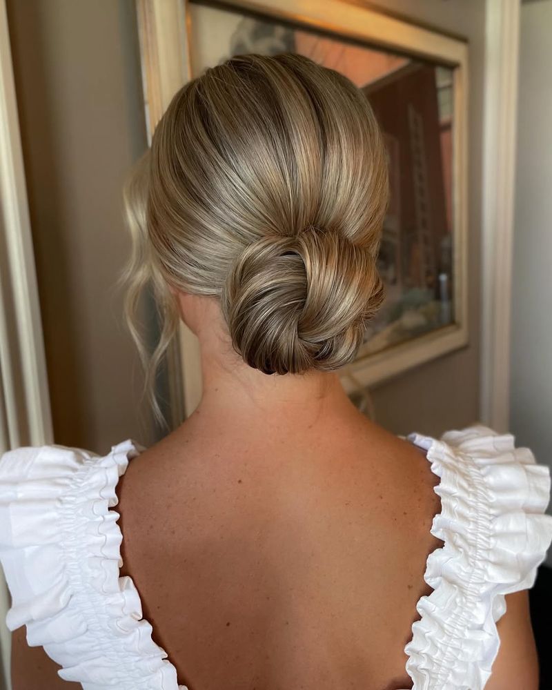 Chignon noué