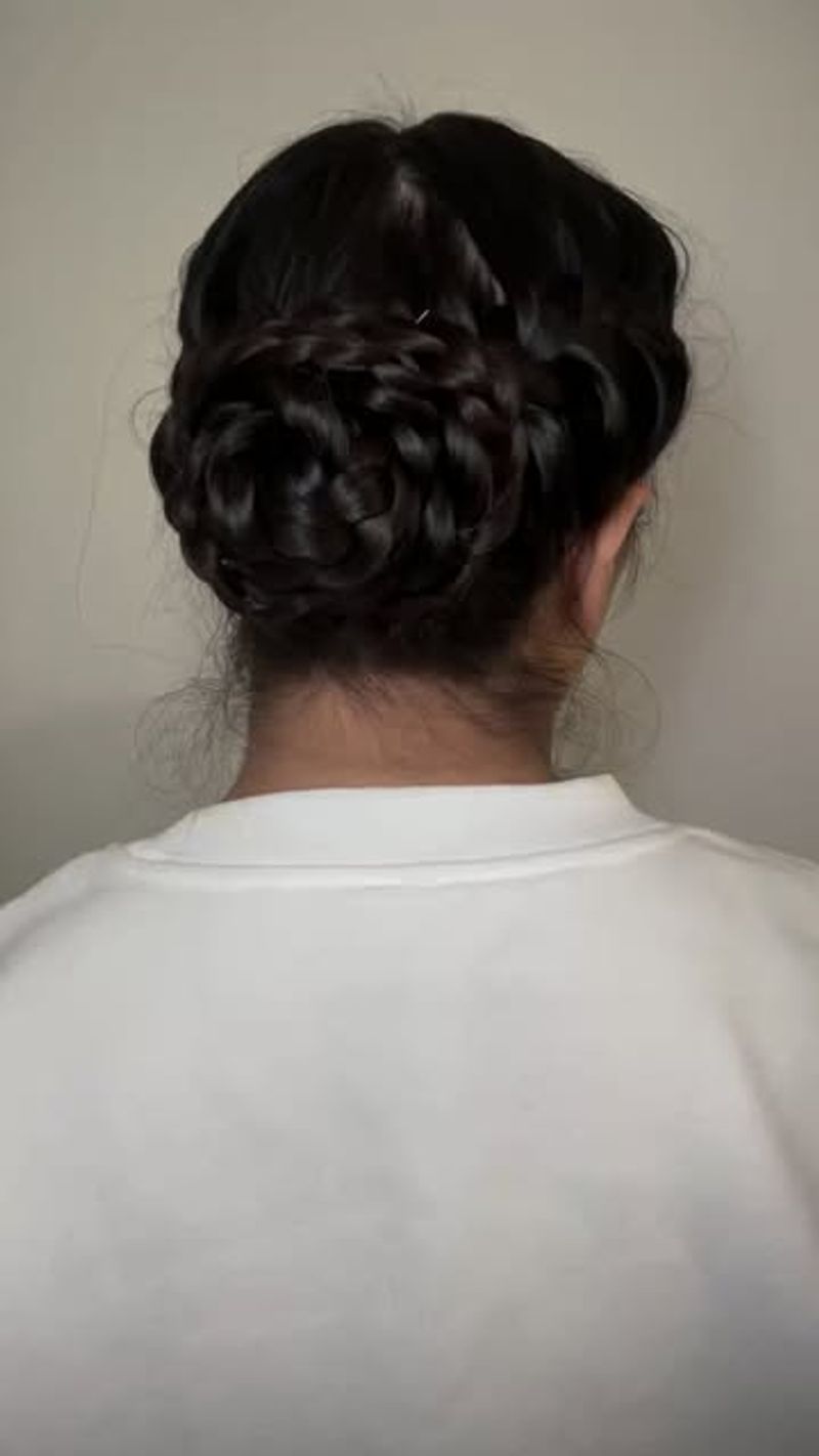 Triple Braided Bun