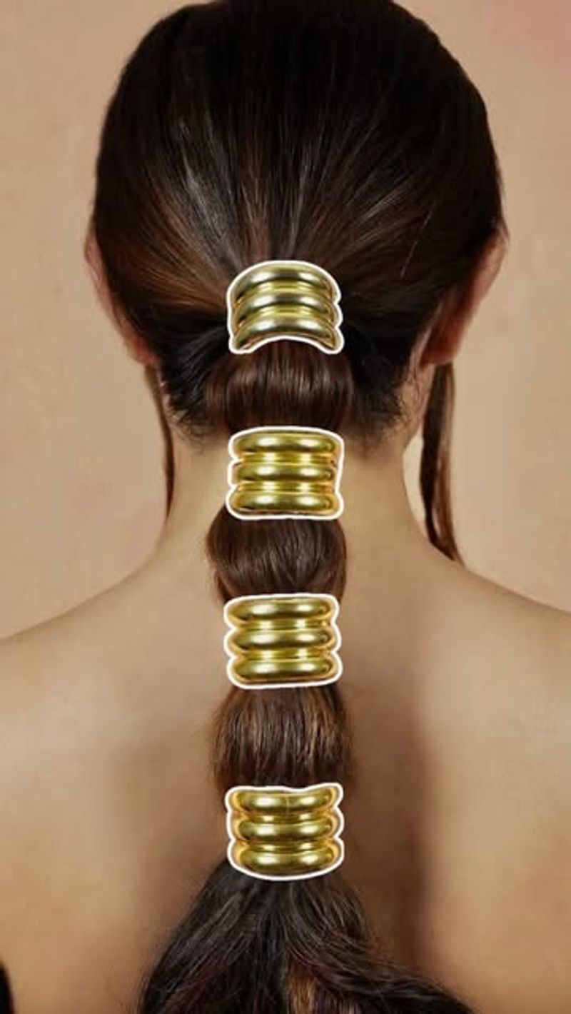 Using Metal Hair Accessories