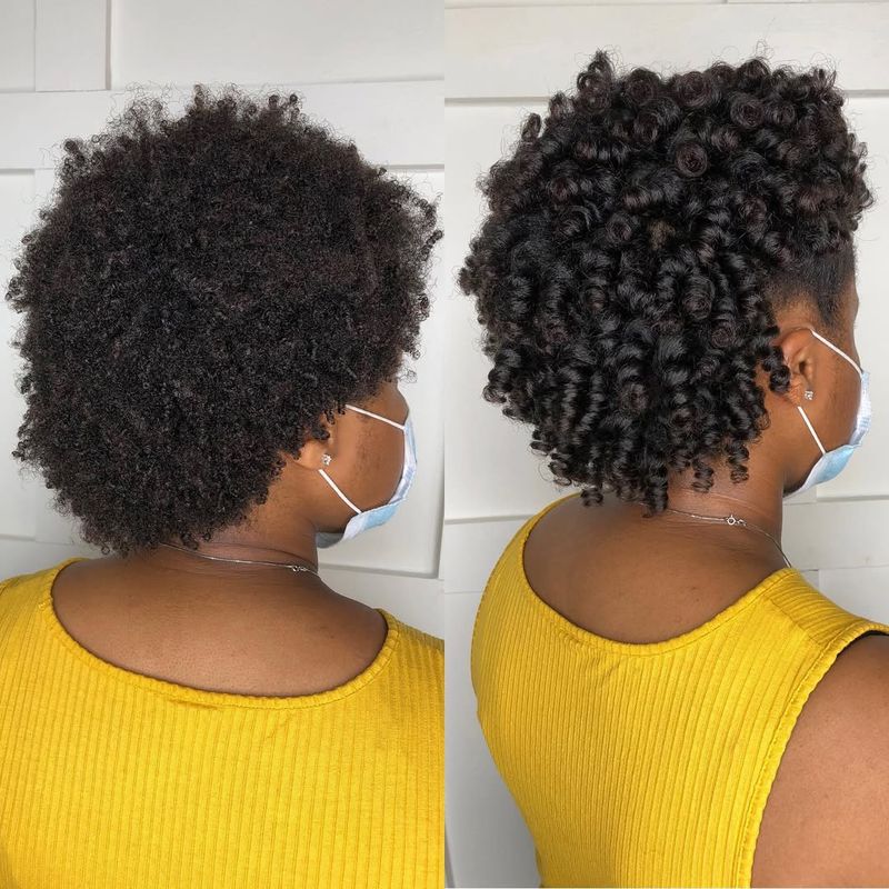 Defined Spiral Curls