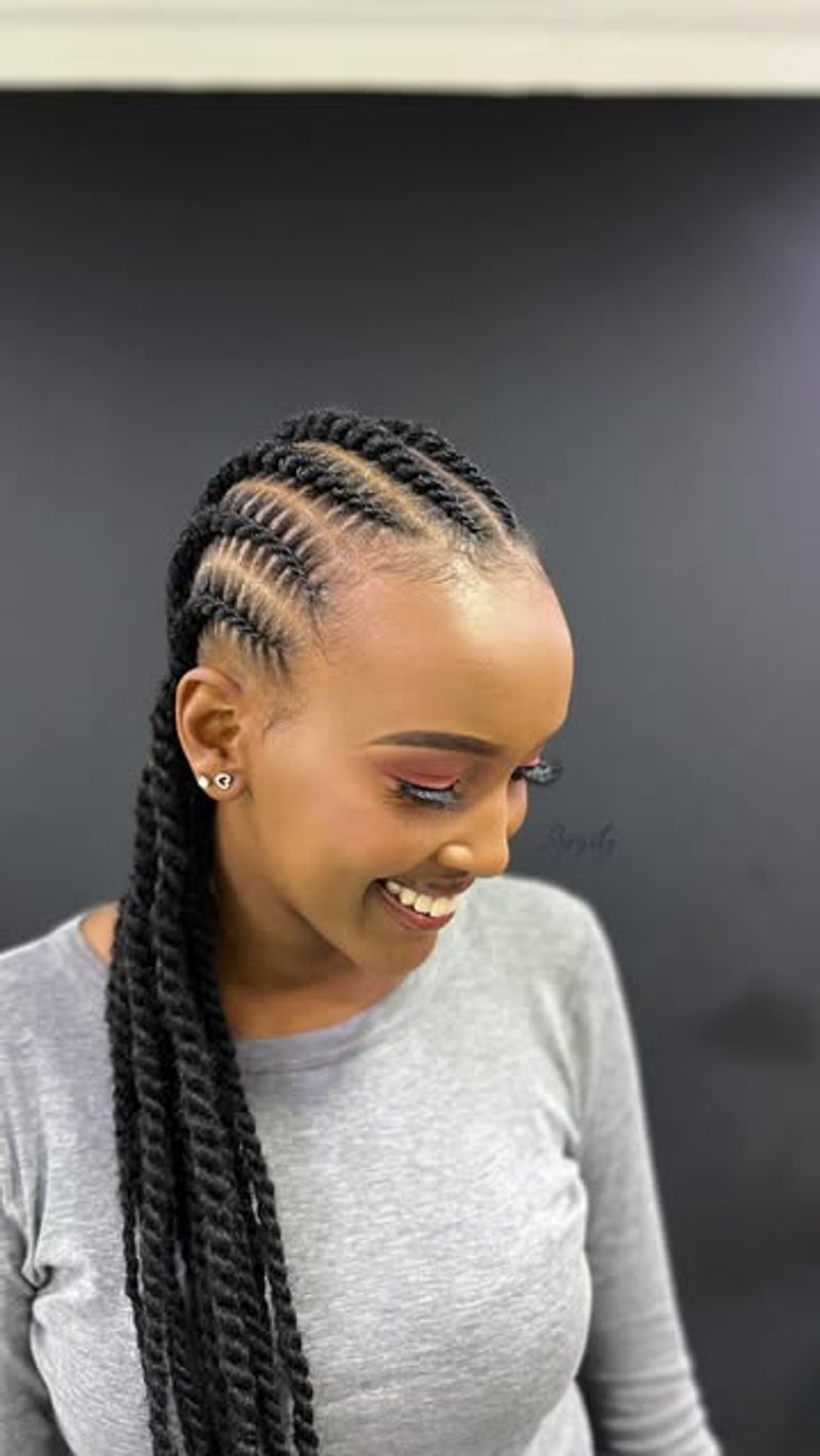 Cornrow Twists