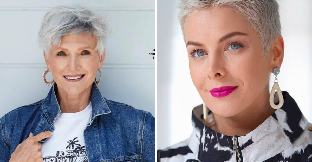 Gray & Gorgeous – 30 Short Cuts That Turn Heads