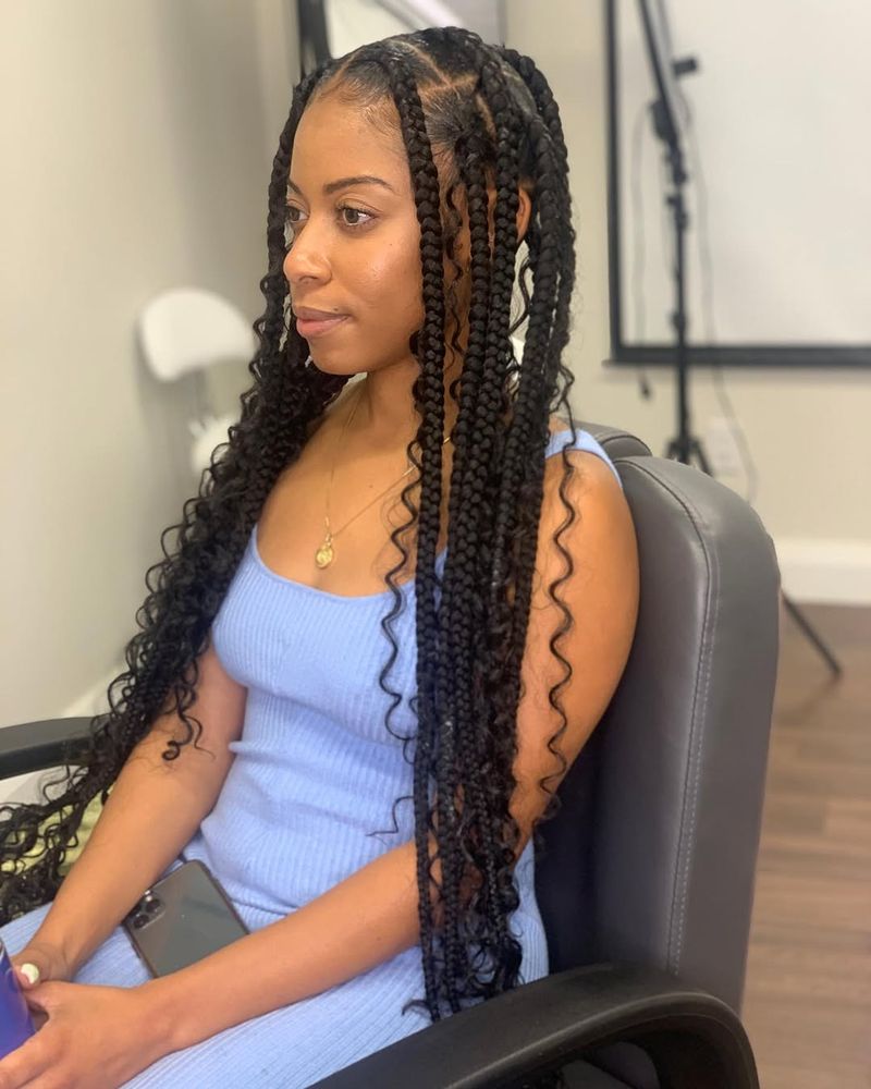 Jumbo Knotless Braids