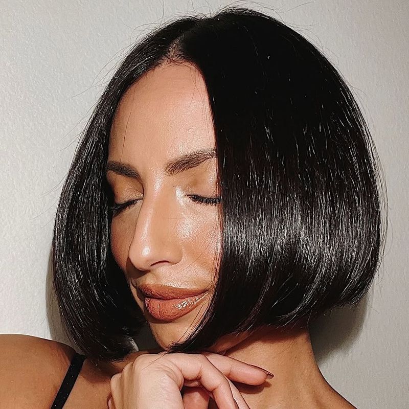 Sleek Bob with Volume