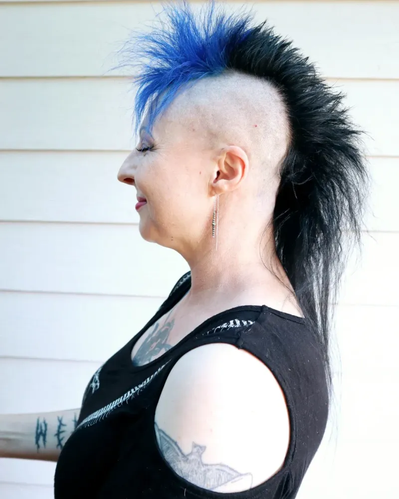 Spiked Top Haircut