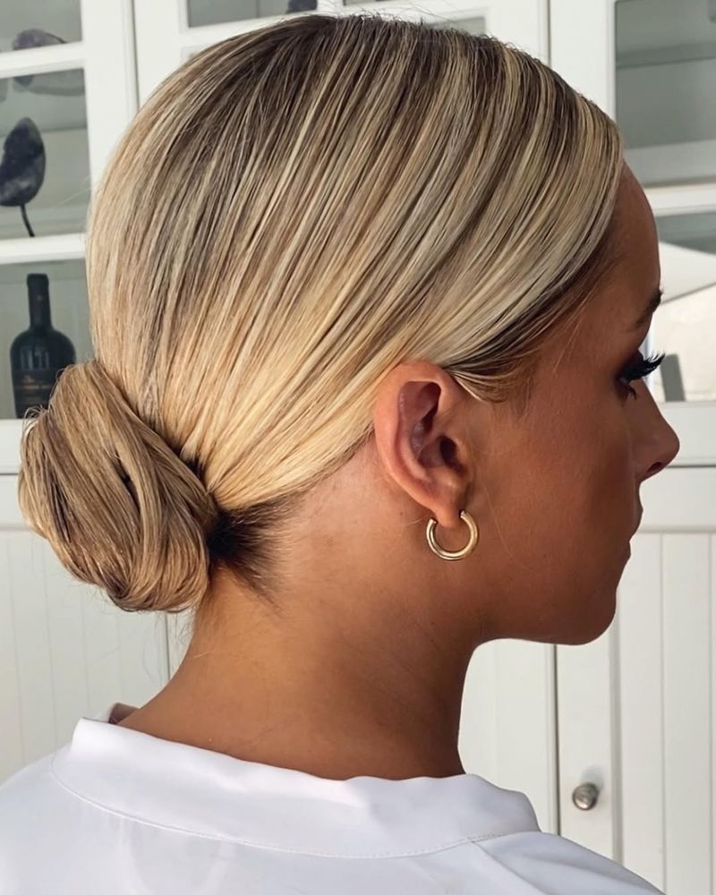 Le chignon élégant