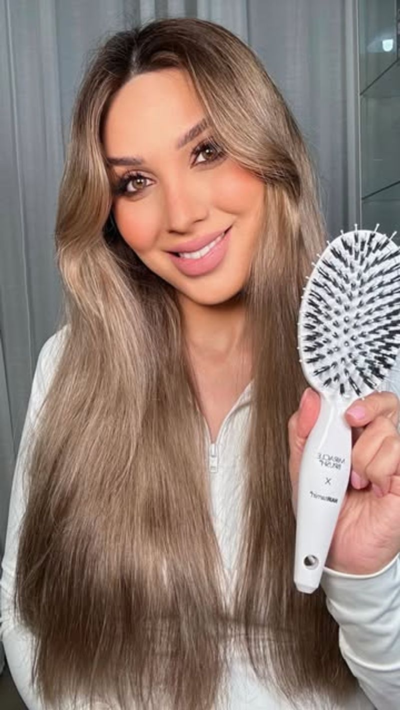 Using Incorrect Hairbrush