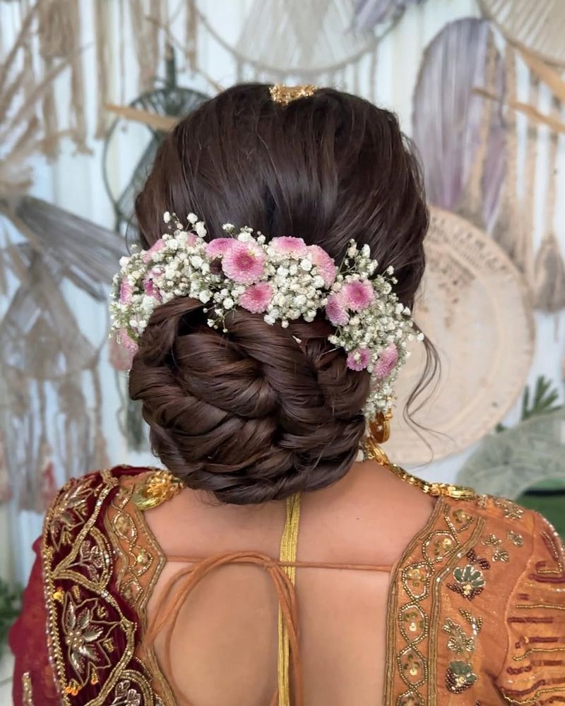 Chignon floreale