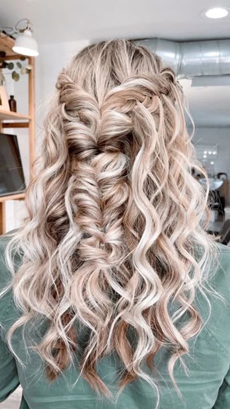 Romantic Waterfall Braid