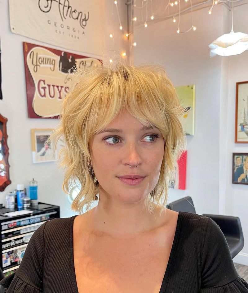 Inverted Bob with Razor Cut