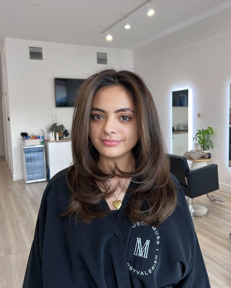 Coupe dégradée avec augmentation du volume