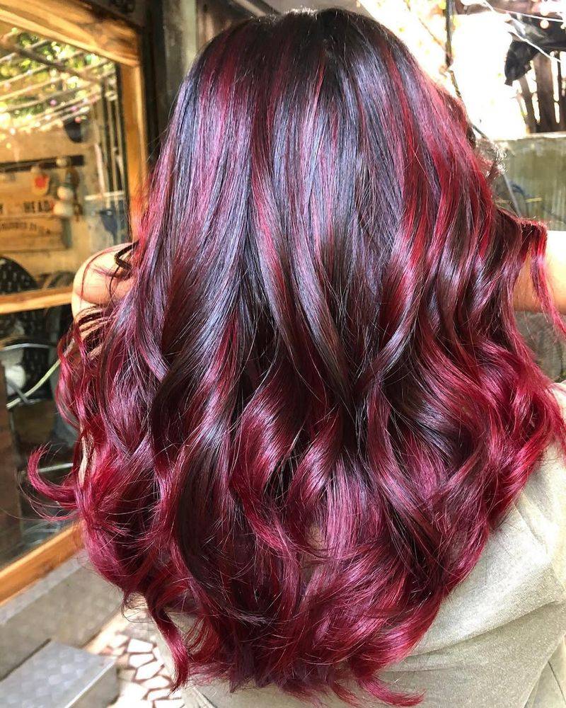 Burgundy Red Dye