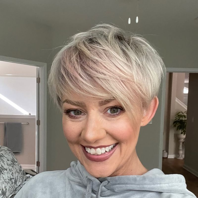 Layered Textured Pixie