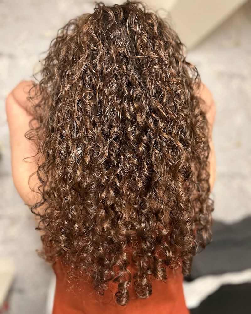 Layered Spiral Curls