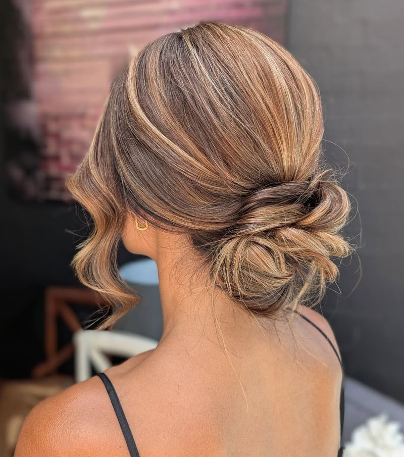 Chignon disordinato