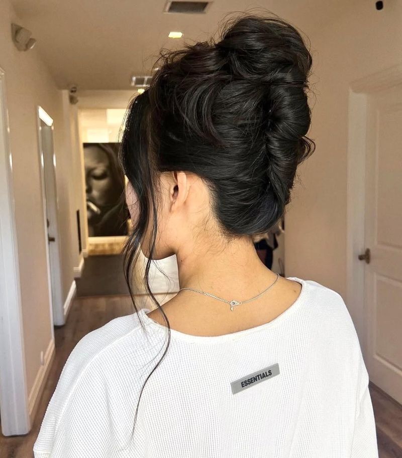 Layered French Twist for Sophistication