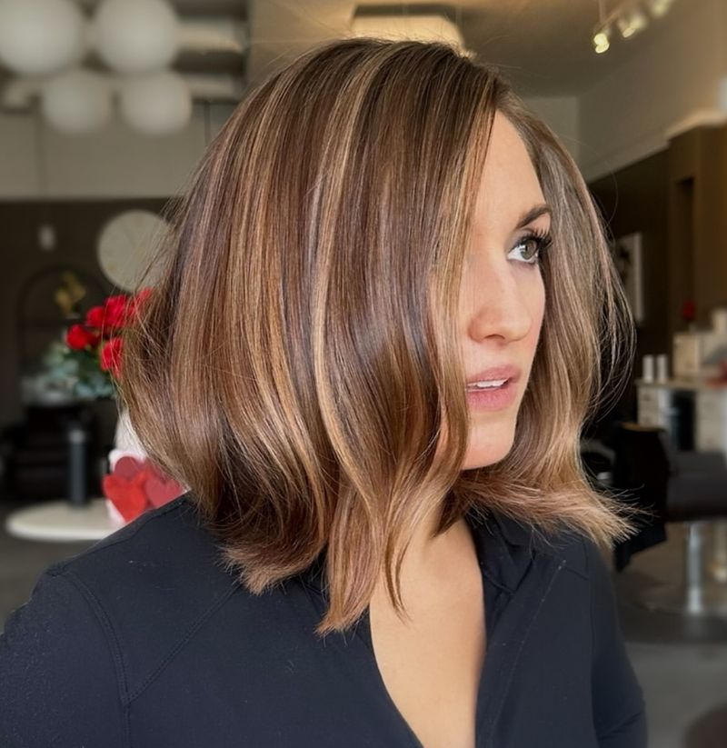 Angled Long Bob