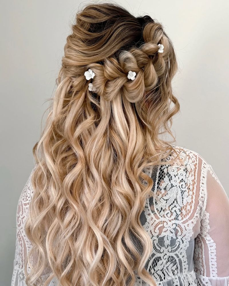 Long Hair with Braided Accents