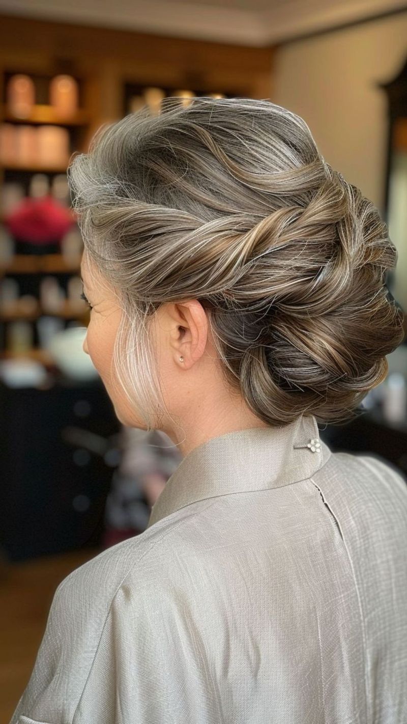 Chignon élégant