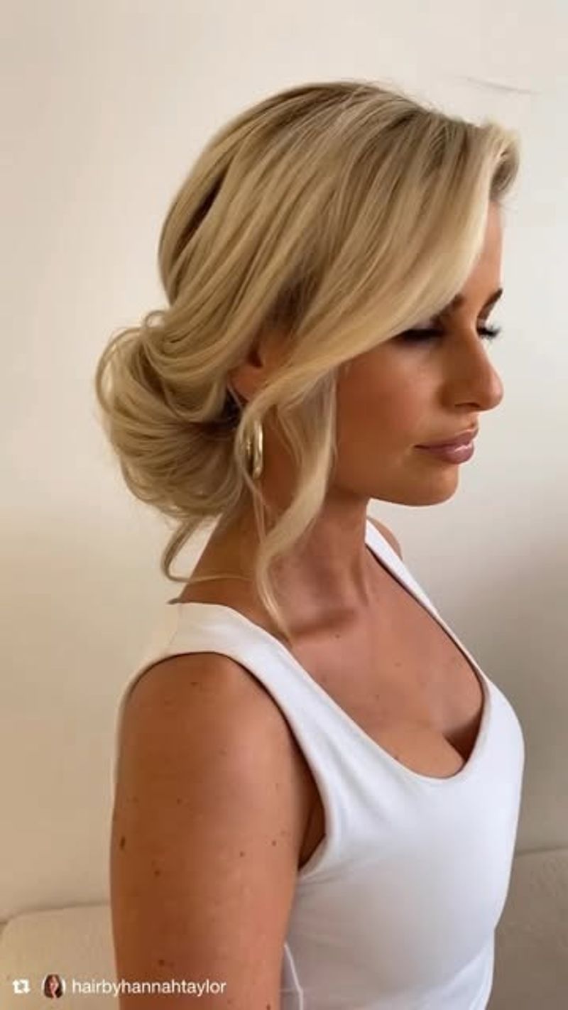 Chignon de côté