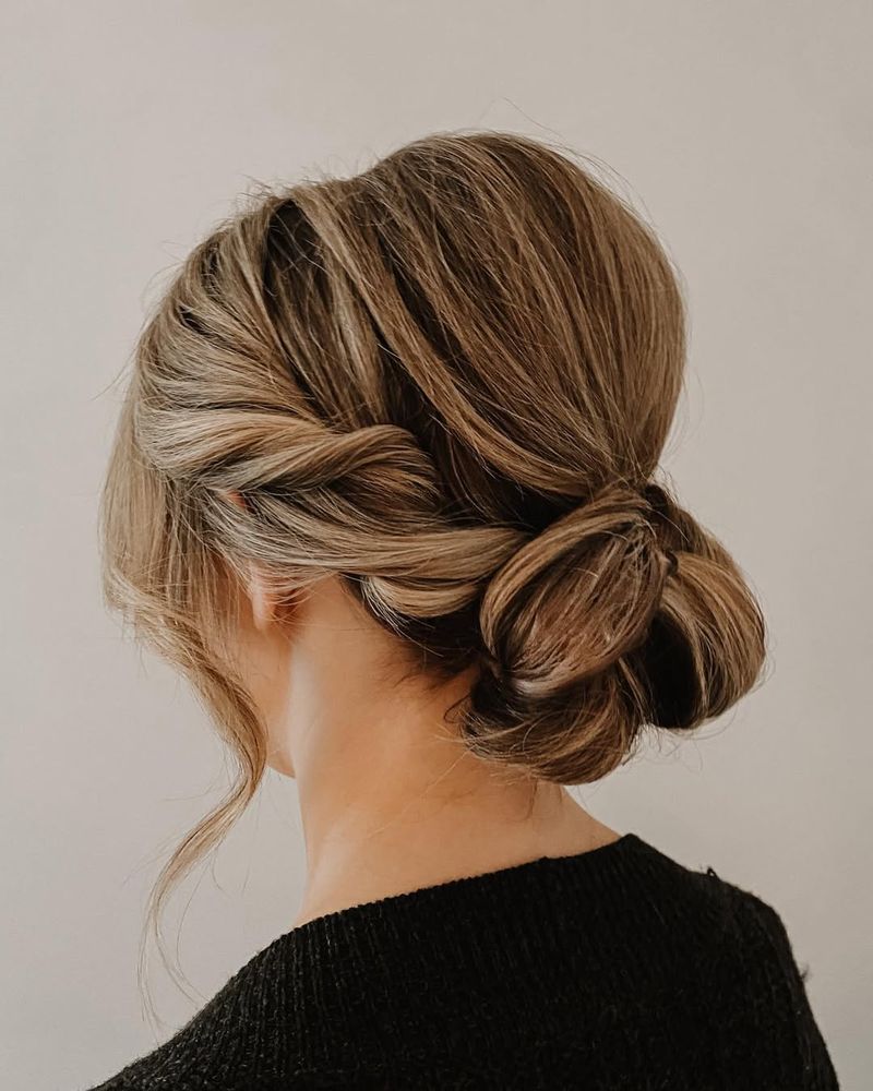 Chignon élégant