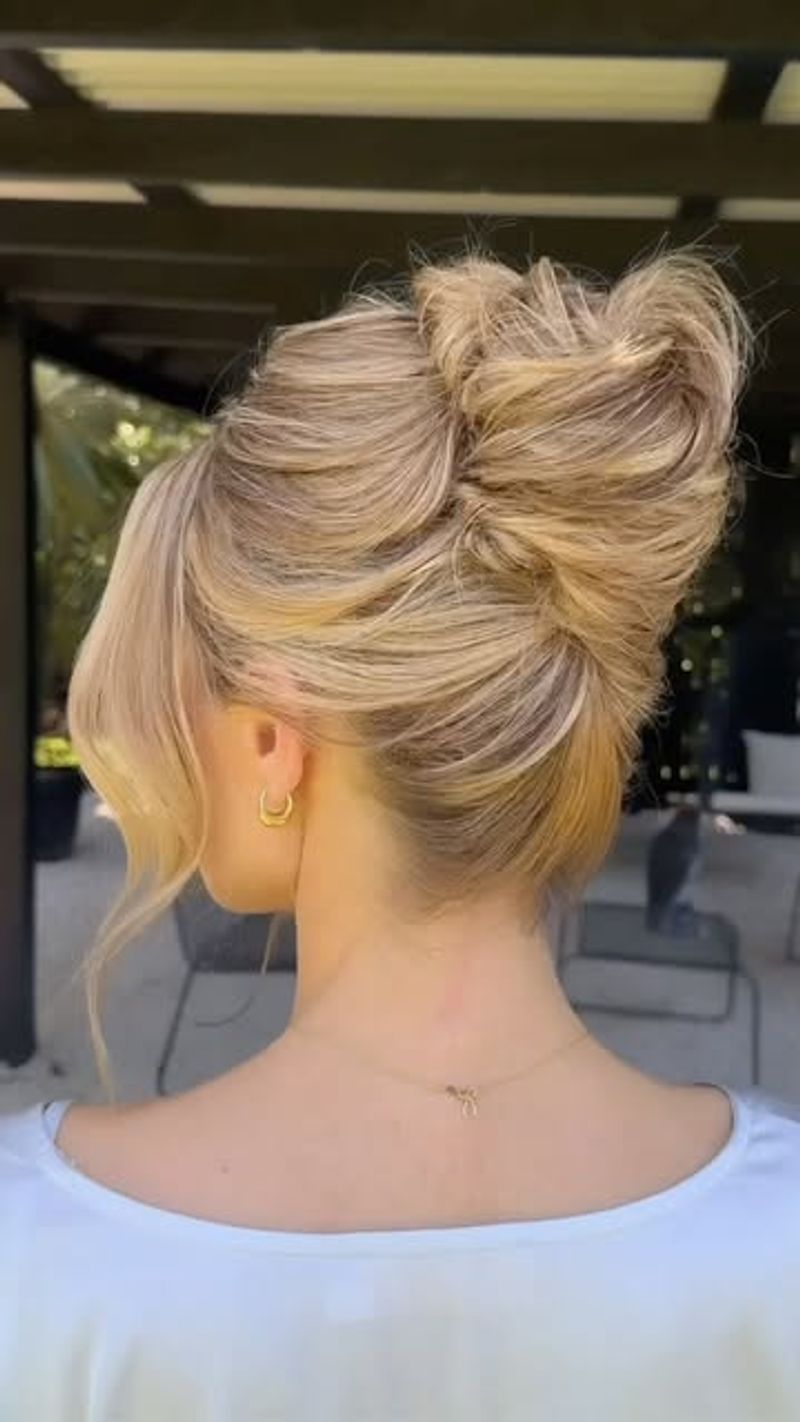 Updo Wispy