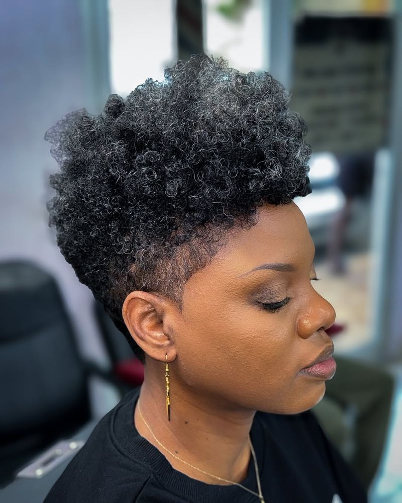 Tapered Afro