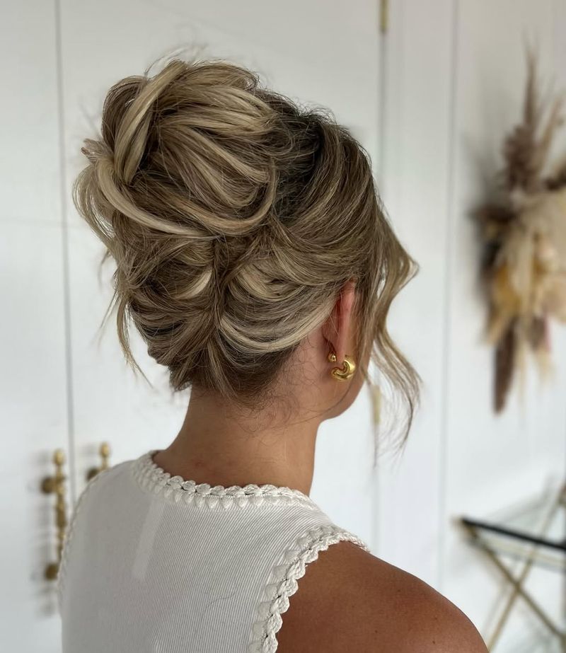 Chignon haut