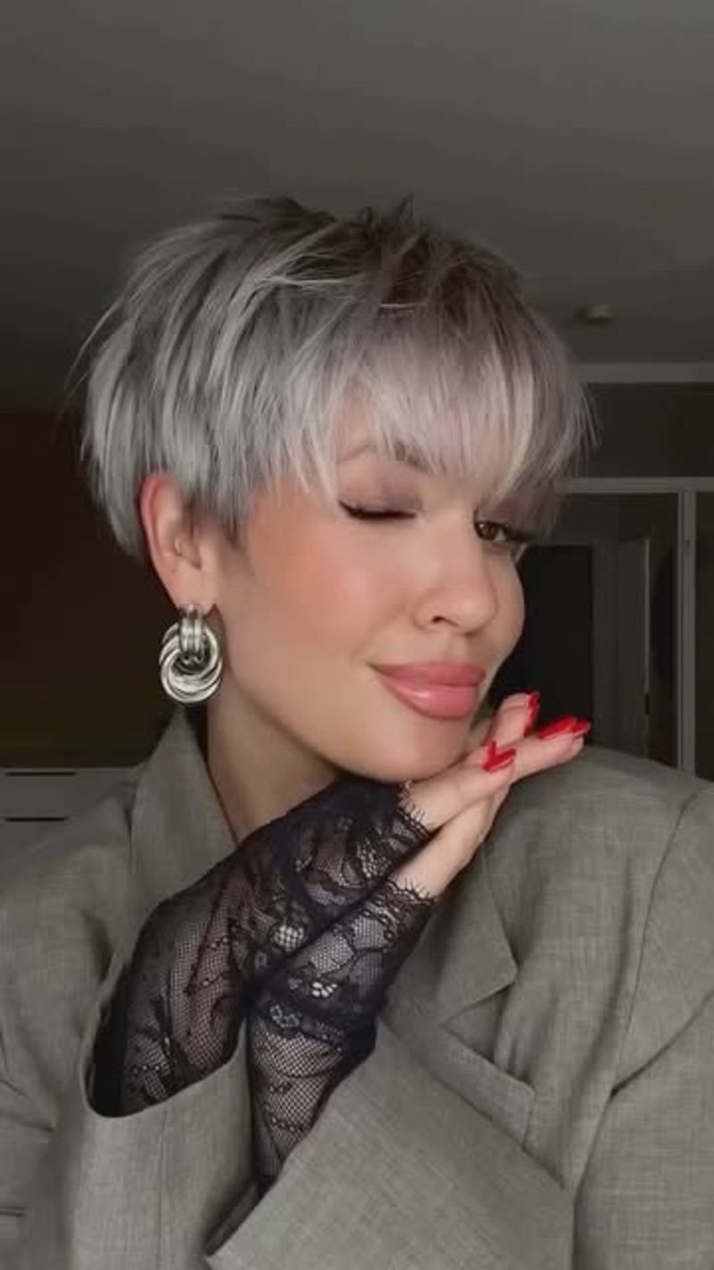 Pixie voluminoso