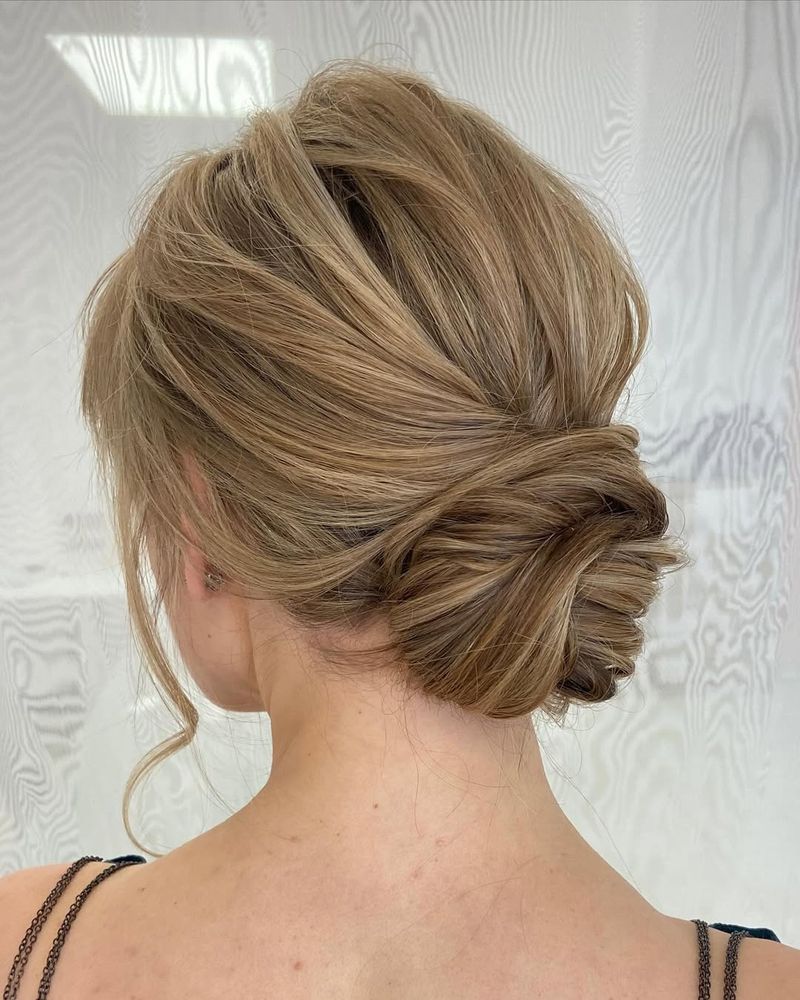 Updo romántico