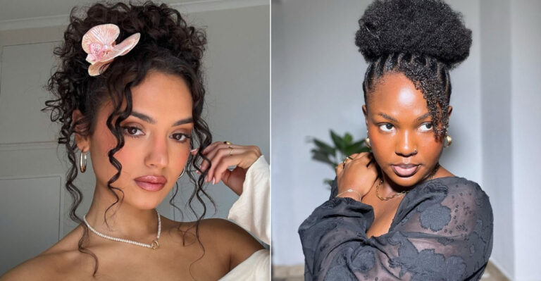 Cabelo Natural: 29 estilos de coques para cabelos encaracolados