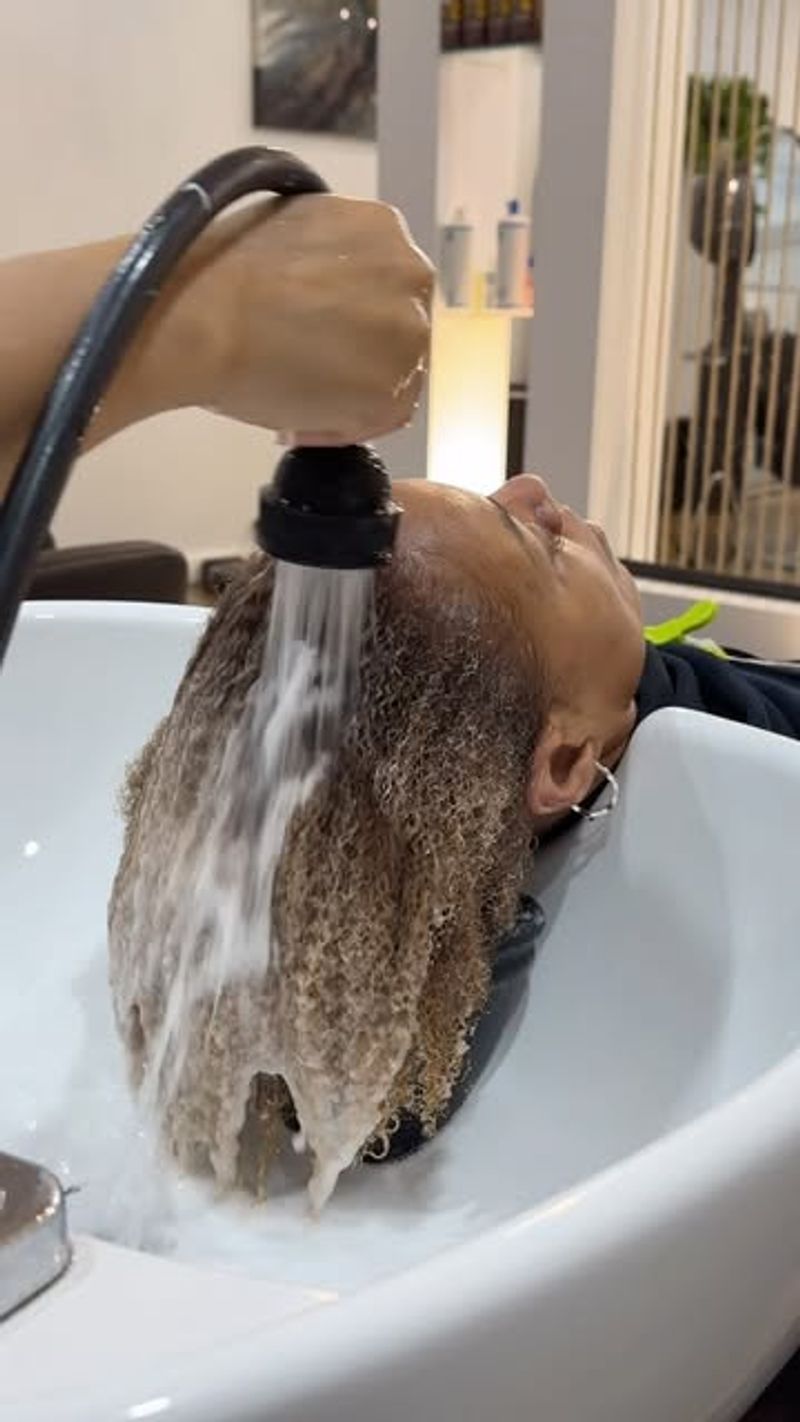 Not Rinsing Hair Properly